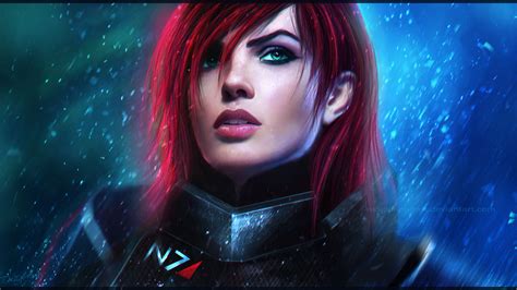 Commander Shepard By Magicnaanavi On Deviantart Mass Effect