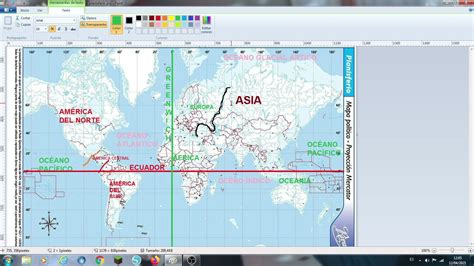 Detalle Imagen Planisferio Dividido En Paralelos Y Meridianos Thptletrongtan Edu Vn