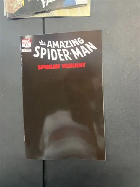 Amazing Spider Man 26 Gary Frank Spoiler Variant 2023 1499 Picclick