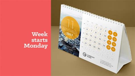 Free 15 Desk Calendar Designs In Indesign Ai