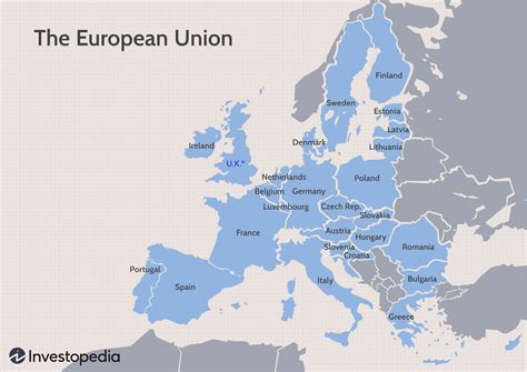 European Union Voyage Carte Plan