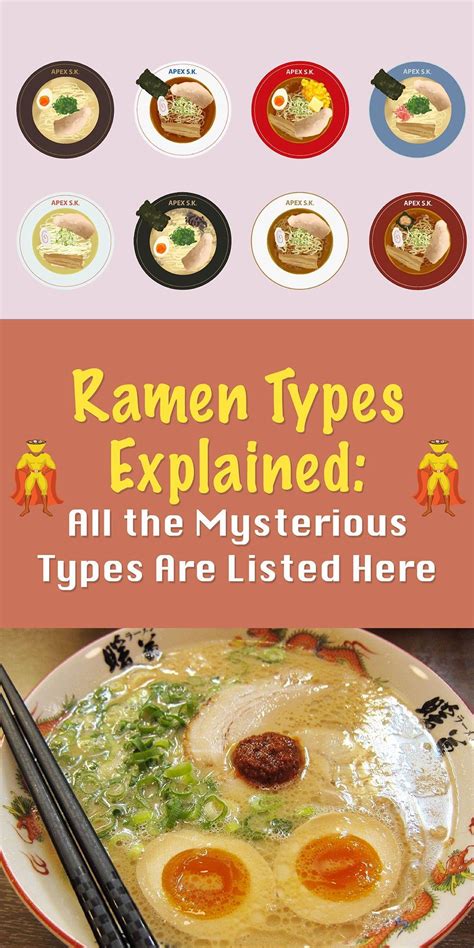 Ramen Types Explained 35 Must Know Different Types Of Ramen Flavor