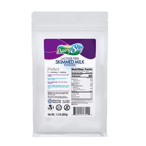 Amazon Com DairySky Lactose Free Milk Powder 24 Oz Free Non GMO Fat