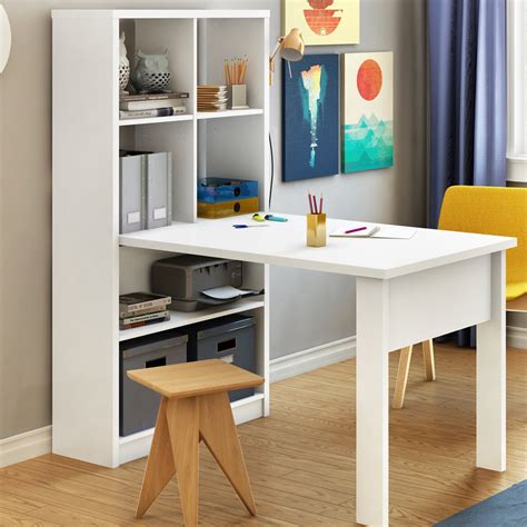 Finding the right desk can be easy when shopping where there are a variety from which to choose. South Shore Annexe Craft Storage Unit Combo Computer Desk ...