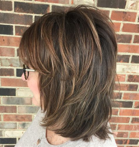 Perfect long layered haircuts will frame your face, showing off your eyes, your lips, and your cheekbones. 20 Best Collection of Long Feathered Shag Haircuts For ...