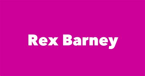 Rex Barney Spouse Children Birthday And More