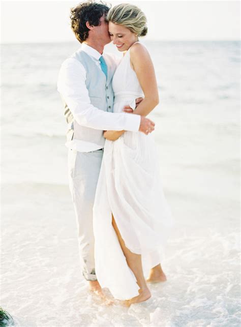 The suit or tuxedo you wear should be as special as the big day itself. 12 Ideas for Beach Wedding Attire for Men - mywedding