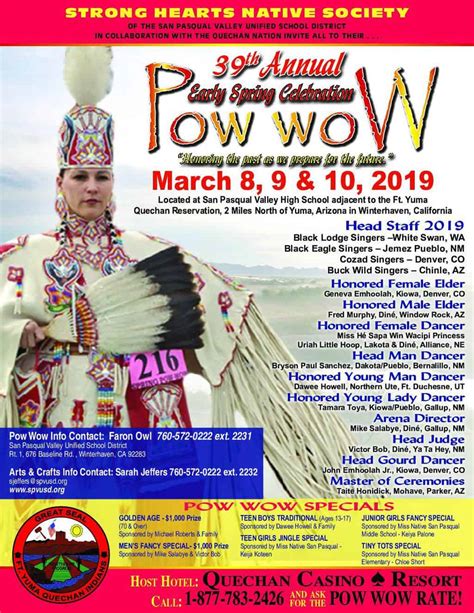 39th Annual Early Spring Celebration Pow Wow (2019) - Pow Wow Calendar