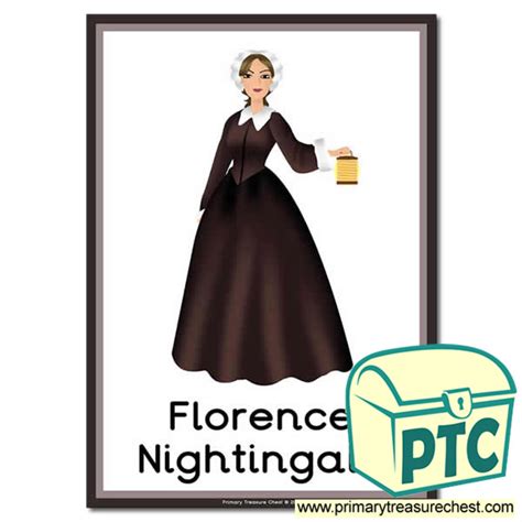 Florence Nightingale Poster Primary Treasure Chest