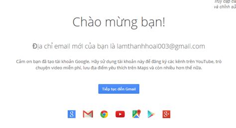 Hướng Dẫn Tạo Nhanh Tài Khoản Gmail