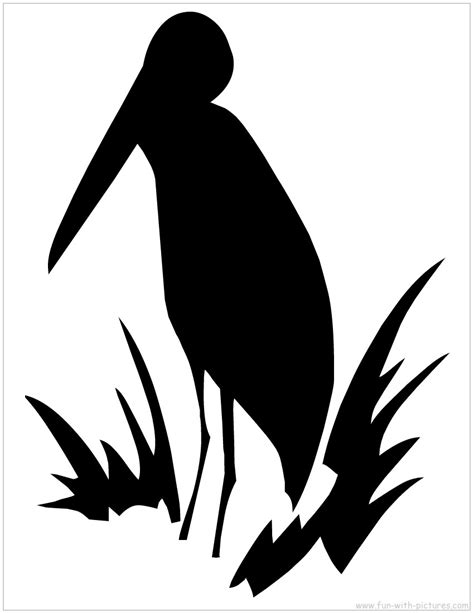 Stork Silhouette At Getdrawings Free Download