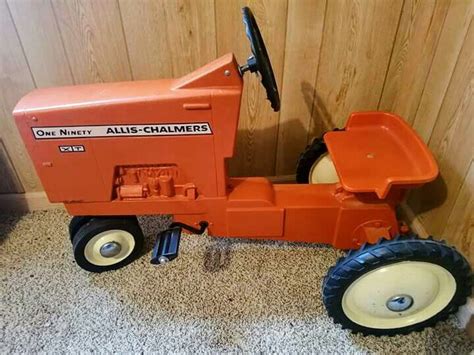 Vintage Allis Chalmers One Ninety Xt Pedal Tractor Pedal Tractor