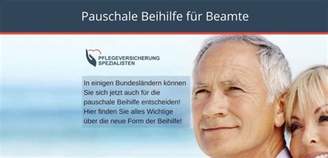 Pauschale Beihilfe Einfach Erkl Rt