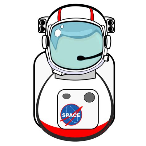 Astronaut In Space Suit Free Svg