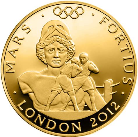 100 Pounds Coin Stronger Mars United Kingdom 2012