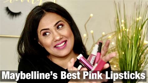 Top 5 Maybelline Pink Lipsticks Swatches Best Lip Maybelline Lipstick