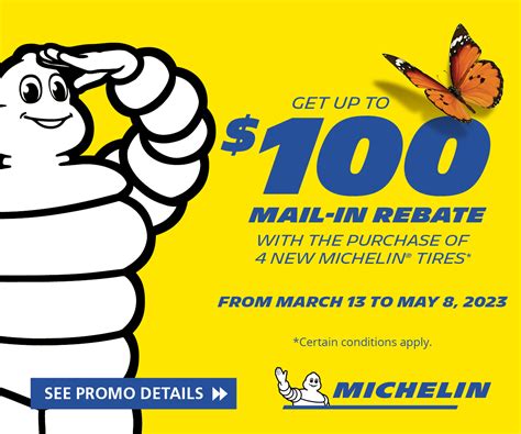 Michelin Rebate Form 2023 Printable Forms Free Online