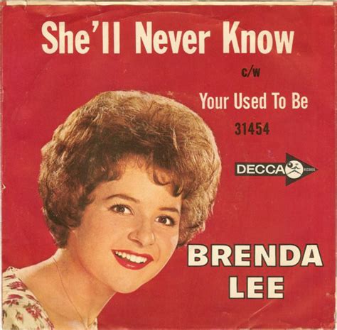 Brenda Lee Your Used To Be She Ll Never Know 1963 Pinckneyville Pressing Vinyl Discogs