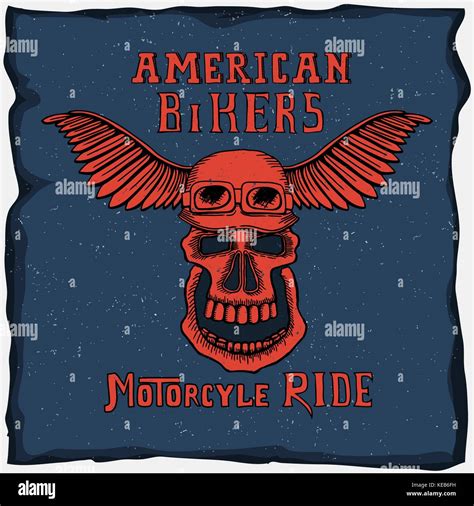 Retro Bikers Stock Vector Images Alamy