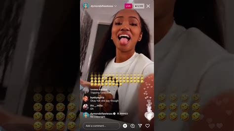 Dymond Flawless On Live Twerking King Cid Pulls Up At The End Youtube