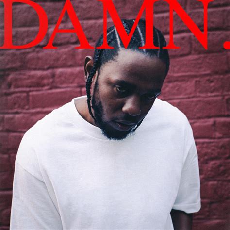 For Kendrick Lamar Damn Rap Album Cover Hip Hop Print Poster Wall Decor