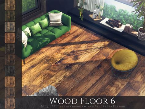 Sims 4 Wood Floor 6 By Rirann The Sims Game