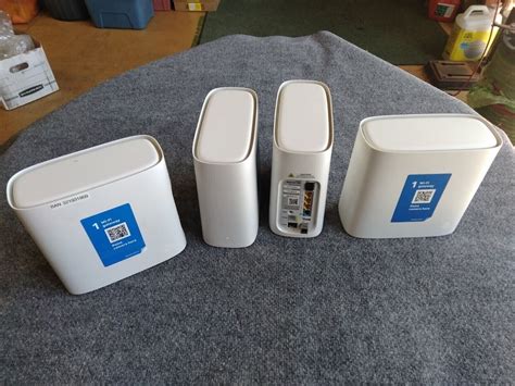 Atandt Bgw320 500 Lot Of 4 Fiber Optic Wireless Gateway Modem And Router