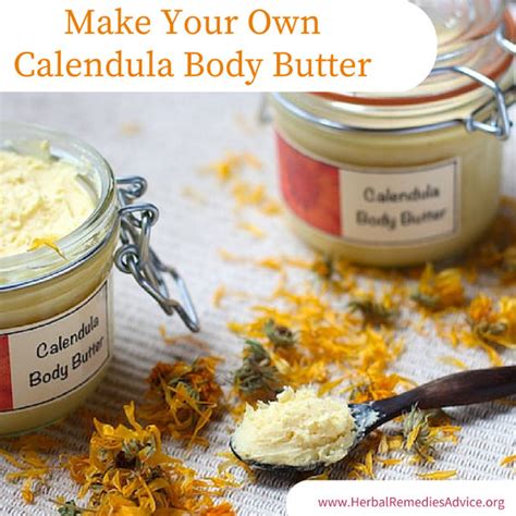 Calendula Body Butter Recipe