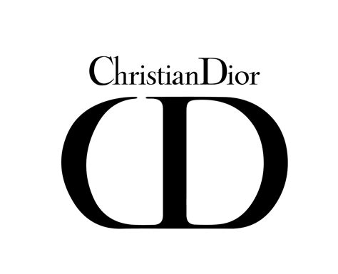 Christian Dior Logo Brand Black Design Symbol Luxury Clothes Fashion