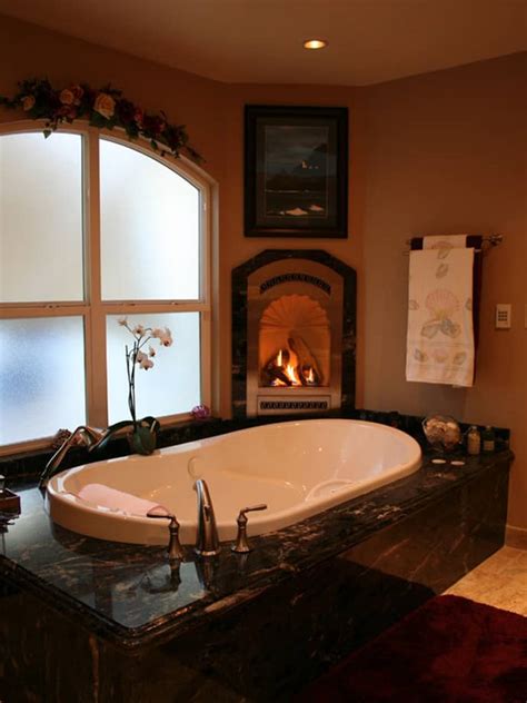With a stay at luxurious romantic hotel in suzhou (kunshan), you'll be 14 minutes by car from private bathrooms with separate bathtubs and showers feature complimentary toiletries and hair. 15 Examples of Opulence And Elegance: Bathrooms With Fireplace
