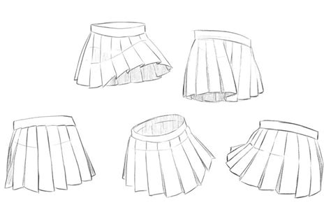 Pin by Natalie Campos on Drawings in 2020 | Anime skirts, How to draw