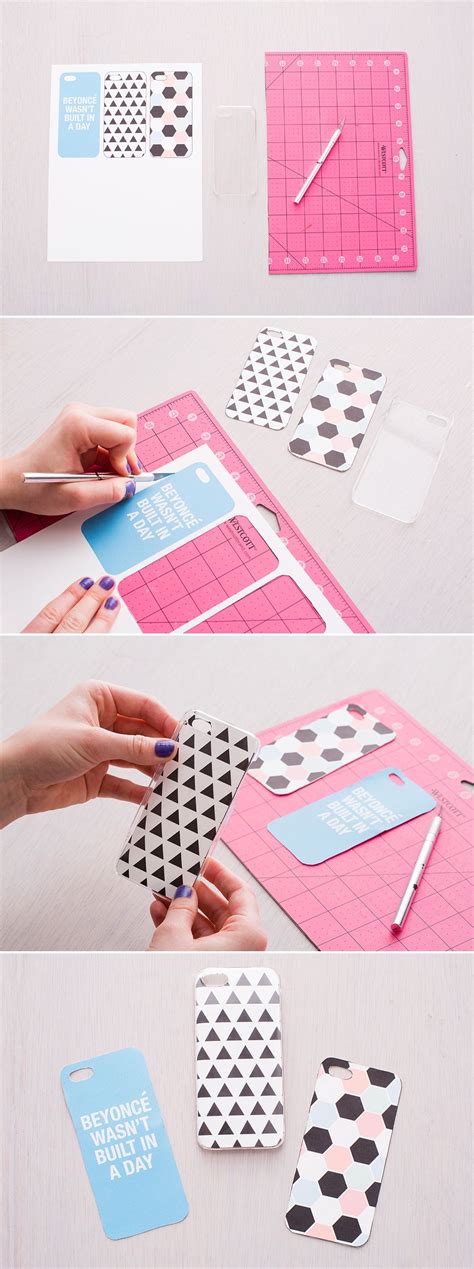 Diy A New Iphone Case With These Free Printables Crafts Projects