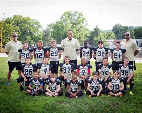 2017 Youth Football Teams Quaker Valley Youth Football And Cheer