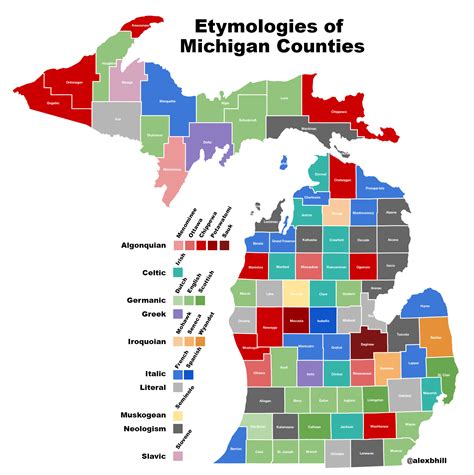 Fileetymologies Of Michigan Countiespng Wikimedia Commons