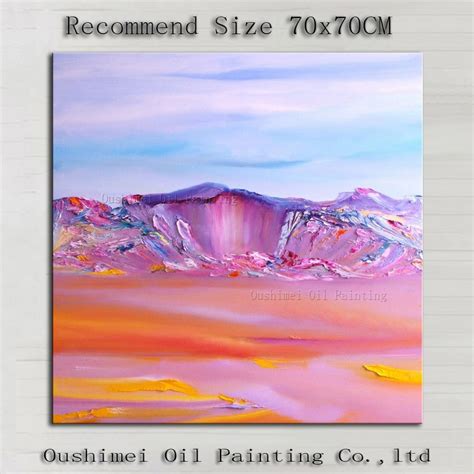 Wholesale High Quality Abstract Landscape Oil Painting On Canvas