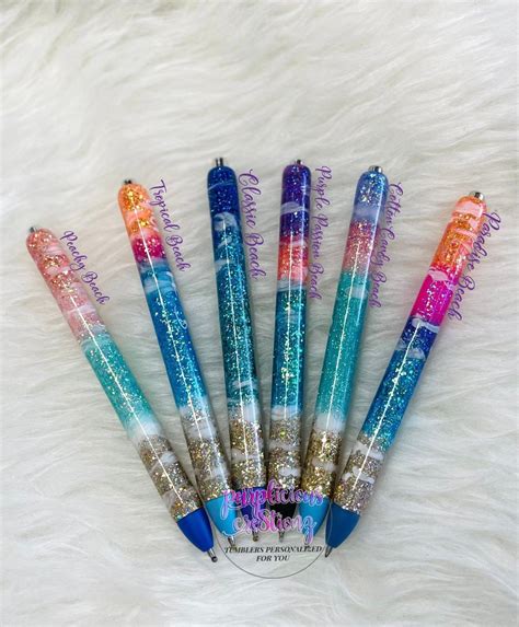 Beach Candy Paper Mate Glitter Pens Custom Glitter Custom