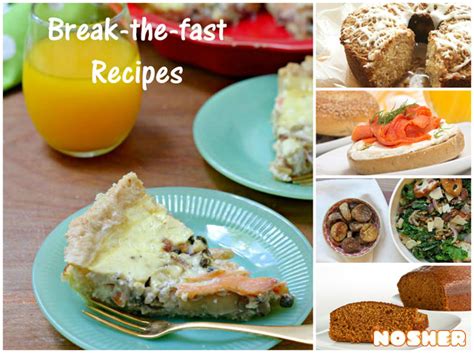 We recommend planning your food ahead of time and sticking to the basics of incorporating nutrients from protein, carbohydrates, and fat. Break-the-fast Menu Ideas | The Nosher