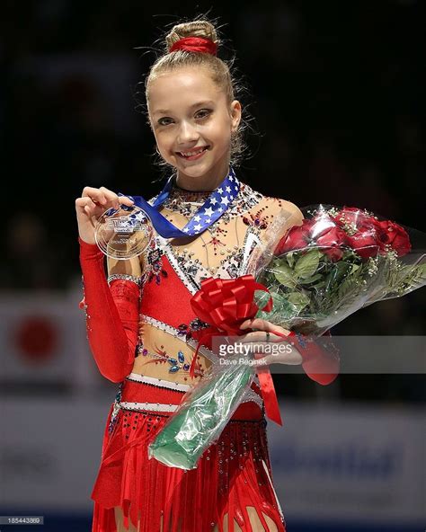 Bronze Medalist Of The Ladies Free Dance Elena Radionova Of Russia