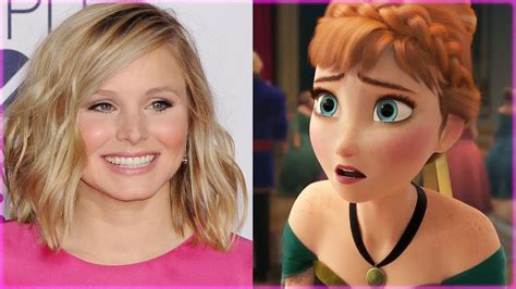 Celebrities Disney Princesses Voice Actors Youtube