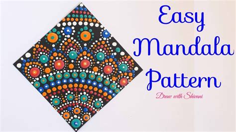 Square Mandala Art Easy For Beginners Mandalas Are As Complicated And