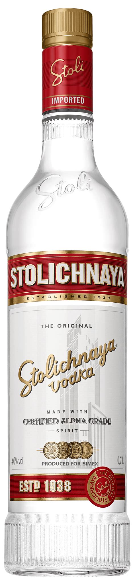 Vodka Stolichnaya Economato De Comunidades