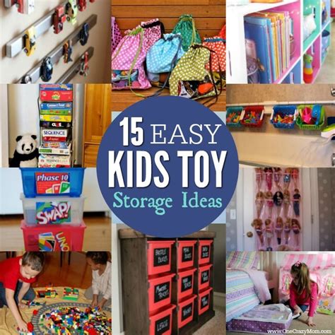 Easy Kids Toy Storage Ideas 15 Kids Storage Solutions Kids Storage