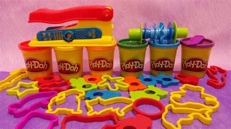 Play Doh Fun Factory Deluxe Set Hasbro Toys ♥ Toys World Video Youtube