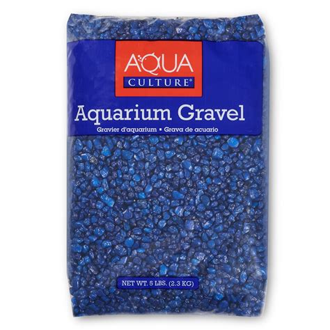 Aqua Culture Aquarium Gravel Dark Blue 5 Lb