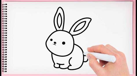 how to draw rabbit easy and step by step learn drawing with draw easy youtube