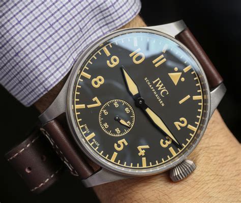 55mm Wide Iwc Big Pilots Replica Heritage Watch 55 Timepiece Is Barely