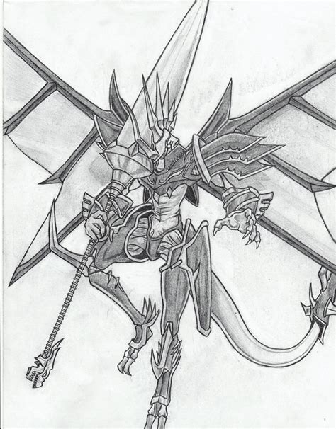 Hi everyone and happy monster monday! Dragon Knight Draco-Equiste by SDKZERO on DeviantArt