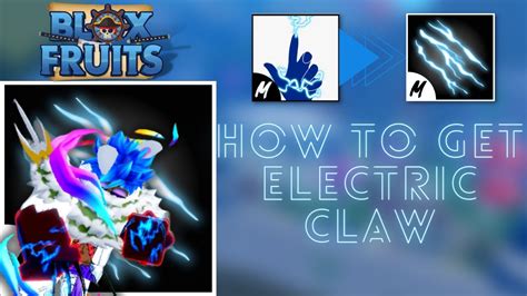 How To Get Electric Claw Quick And Simple In Blox Fruits Youtube