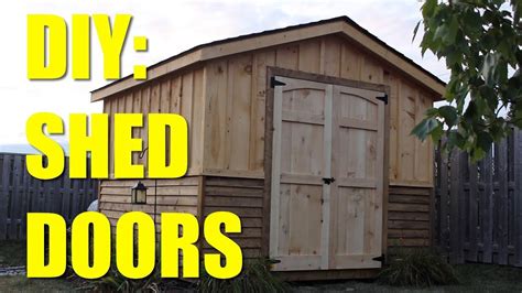 Simple Shed Door Construction Build A Wooden Ramp