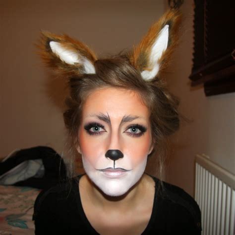 Fox Make Up Fox Makeup Animal Makeup Fox Halloween